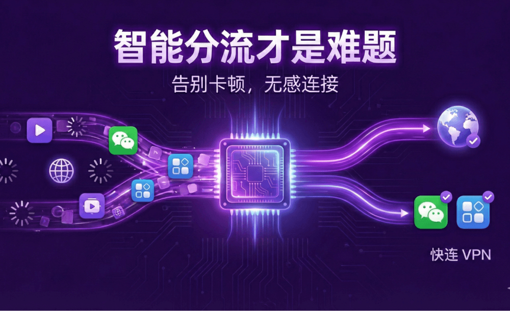 翻墙后的隐形战场：为什么智能分流比连接速度更重要